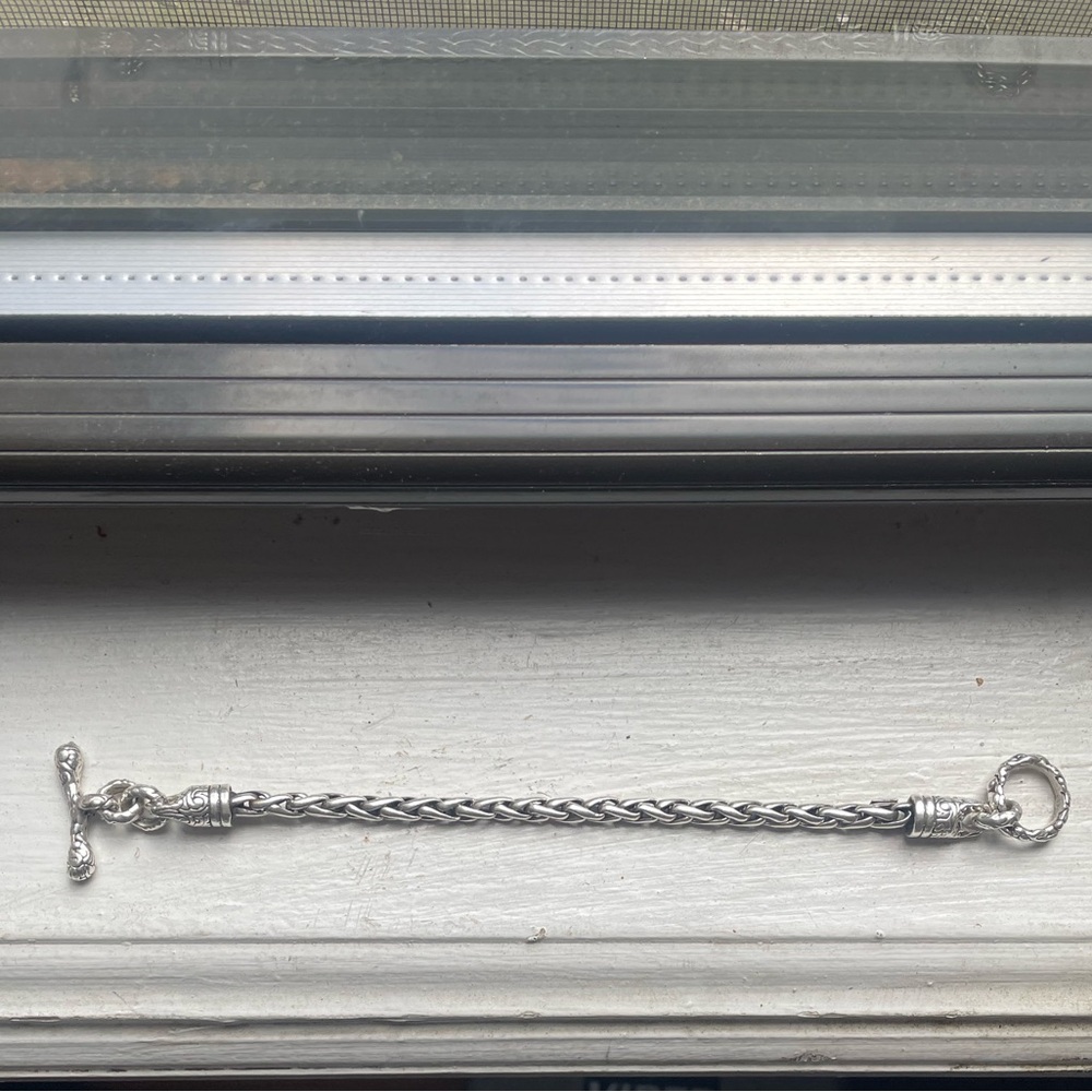 Versani Silver Braided Jewelry Chain